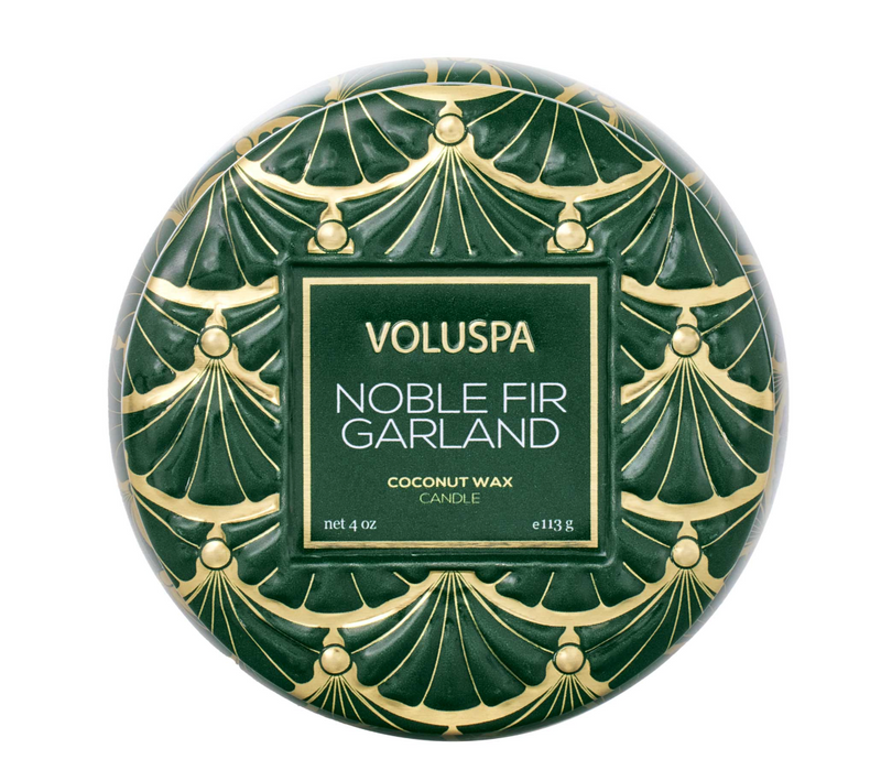 Noble Fir Garland Mini Tin