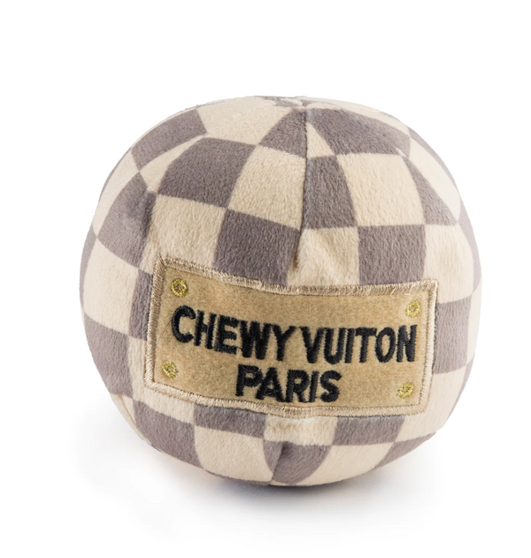 Checker Chewy Vuiton Ball Large