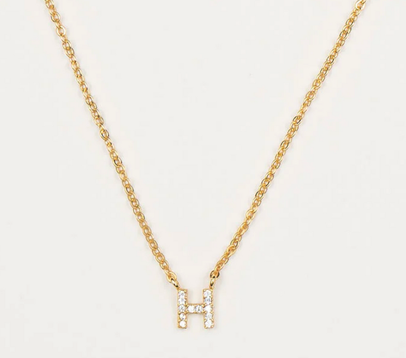 Shiny Initial Necklace