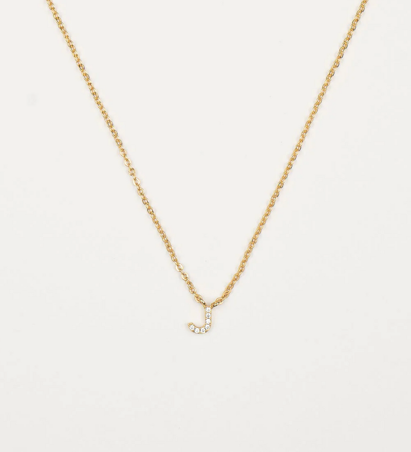 Shiny Initial Necklace