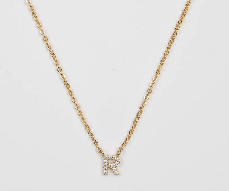 Shiny Initial Necklace