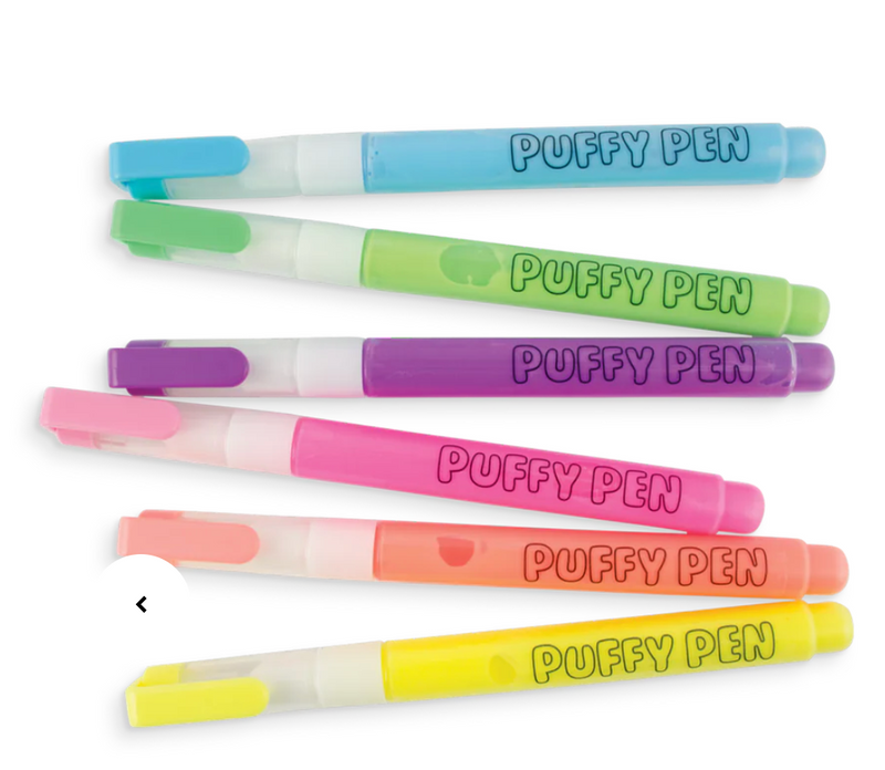 Magic Puffy Neon Pens