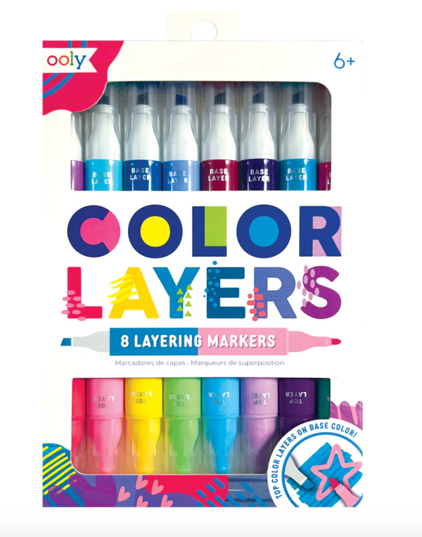 Color Layers Double-Ended Layering Markers