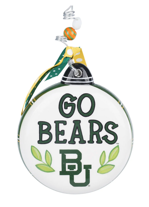 Baylor Puff Ornament