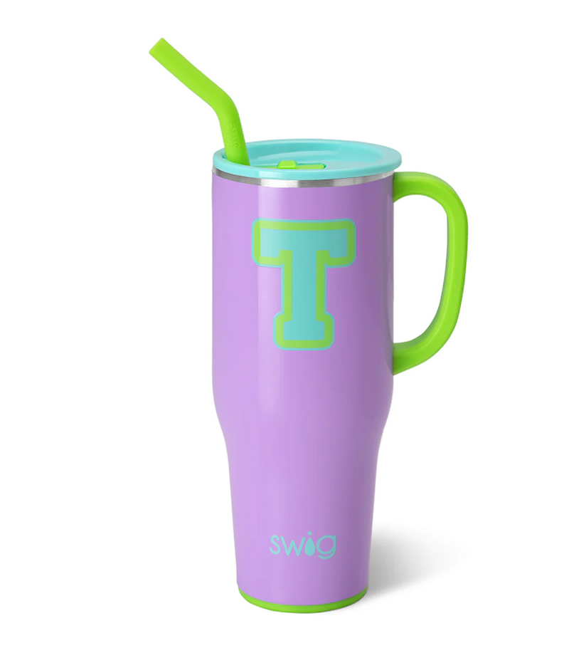 Ultra Violet Initial Mega Mug