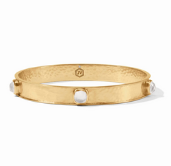 Catalina Stone Bangle-Iridescent Clear Crystal-M