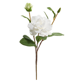 12.5" Real Touch White Gardenia Spray