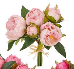 10.5" Real Touch Peony Bundle