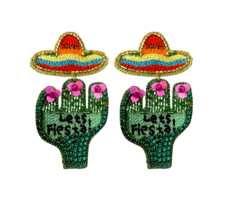 Cinco de Mayo - Let's Fiesta Earrings