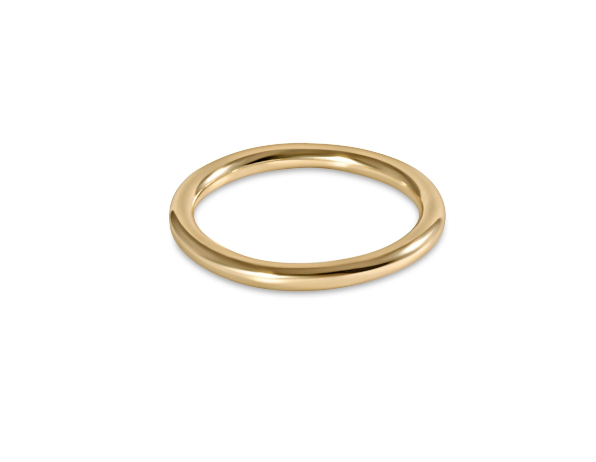 Classic Gold Band Ring - Size 8