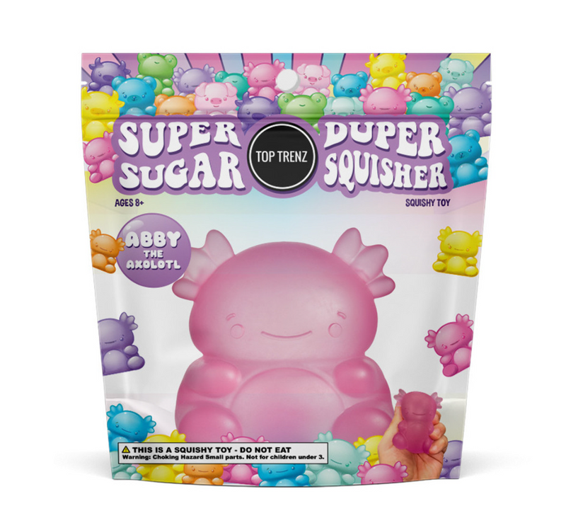 Super Duper Sugar Squisher - Axolotl