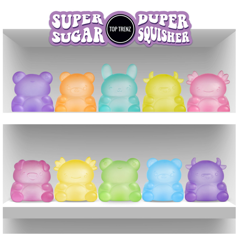 Super Duper Sugar Squisher - Axolotl