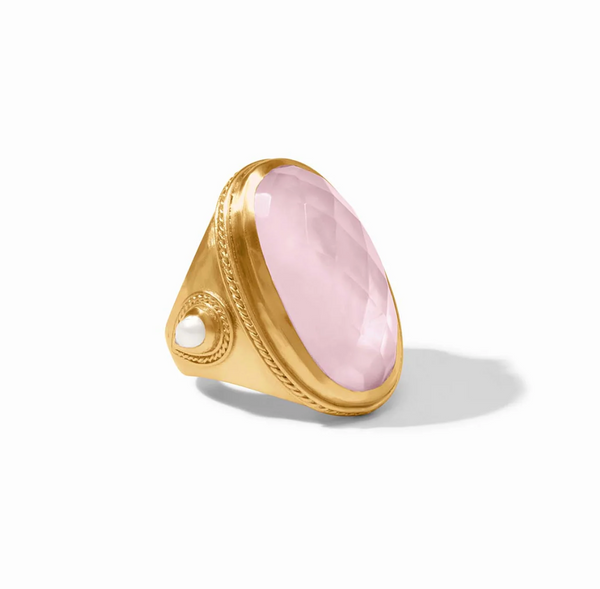 Cannes Statement Ring-Iridescent Rose-7
