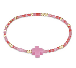 EGIRL HOPE UNWRITTEN SIGNATURE CROSS BRACELET - PARTY LIKE A FLOCKSTAR