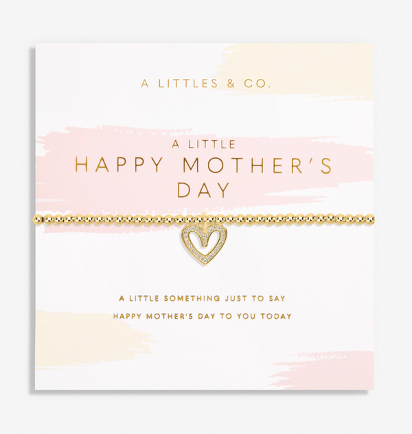 Happy Mother's Day  Gold-tone Plated Bracelet