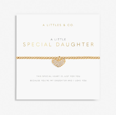 Special Daughter Gold Bracelet