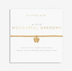 Wonderful Grandma Gold Bracelet