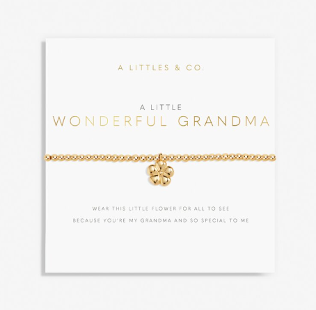Wonderful Grandma Gold Bracelet