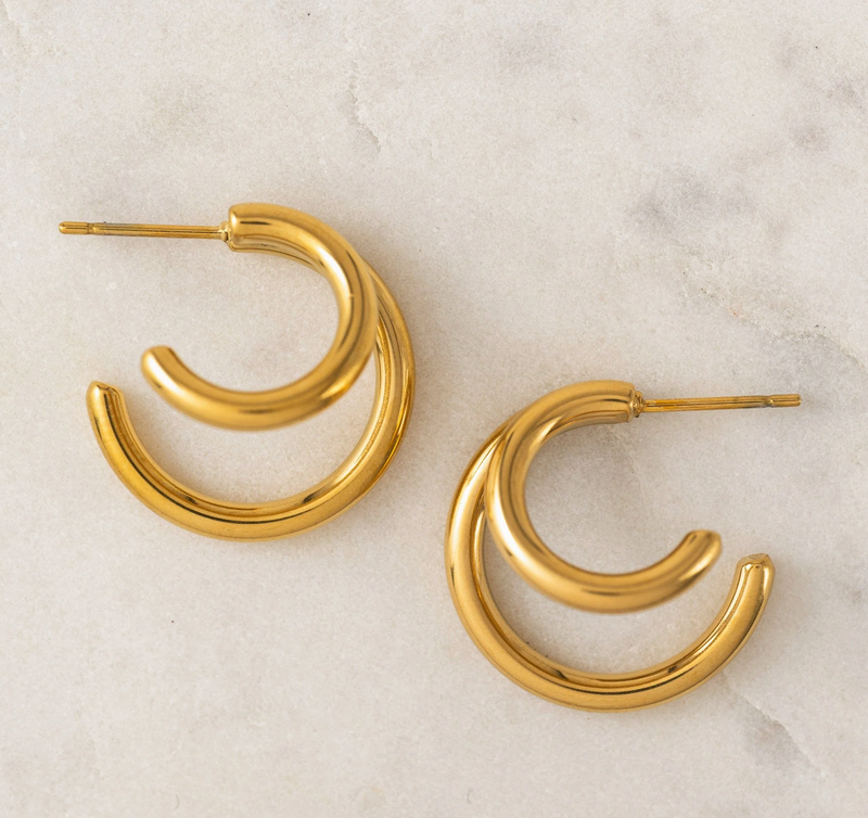 MILA EARRINGS - GOLD
