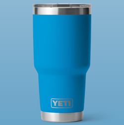 RAMBLER 30 OZ TUMBLER MS BIG WAVE BLUE