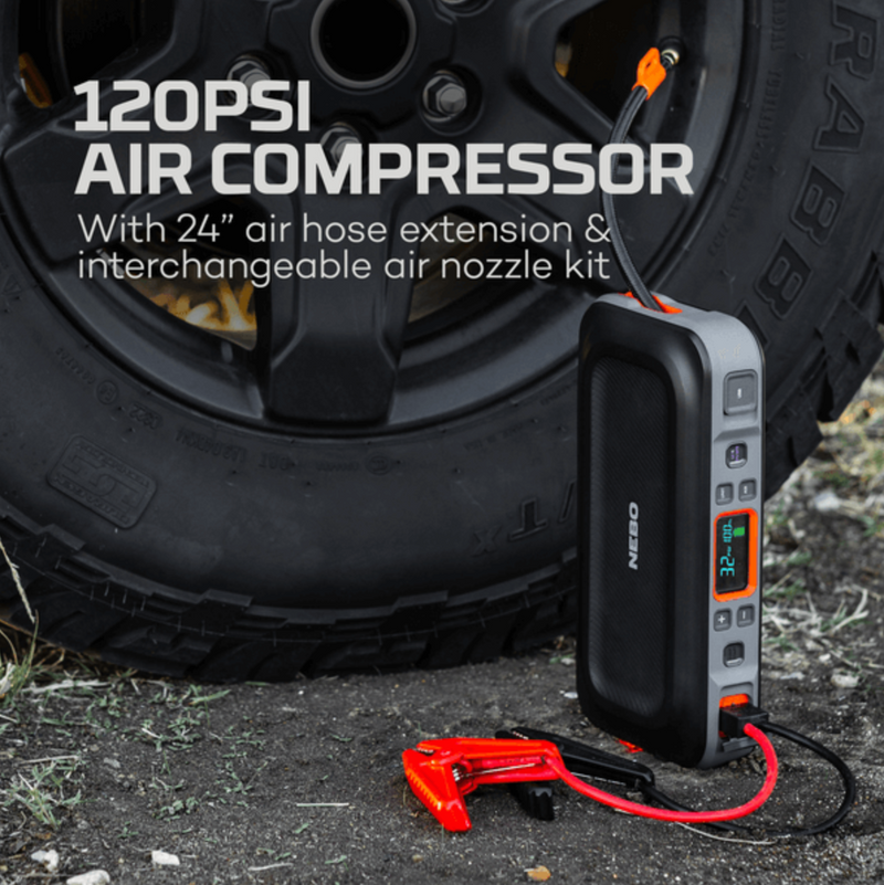 NEBO Power-Assist Air Jump Starter