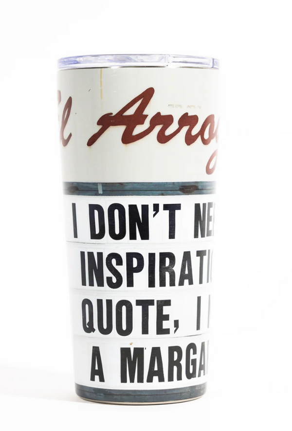 Inspirational Quote Tumbler