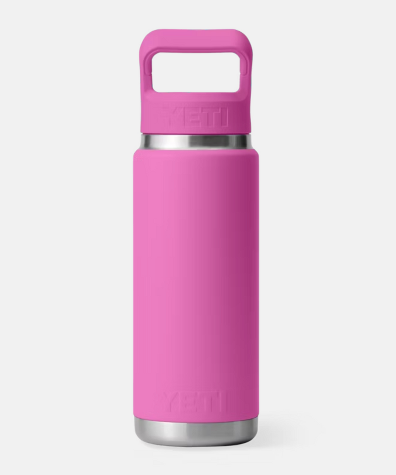 RAMBLER 26 OZ C STRAW BOTTLE WILDFLOWER FUCHSIA