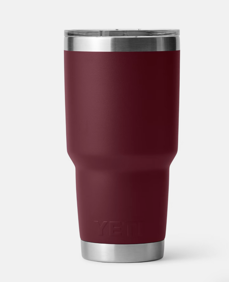 RAMBLER 30 OZ TUMBLER MAGSLIDER -  WILD VINE RED