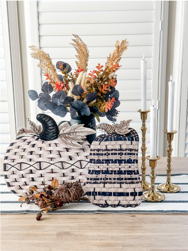 Woven Pumpkins - Medium - SET of 2