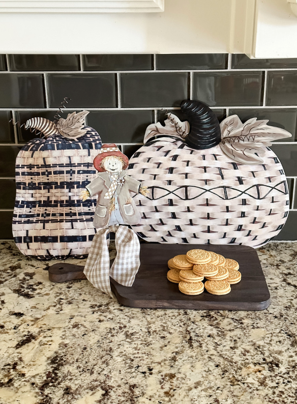 Woven Pumpkins - Medium - SET of 2