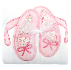 Ballet Shoes Burp Cloth