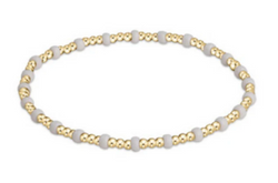 Gameday Hope Gold Sincerity  Bracelet - White