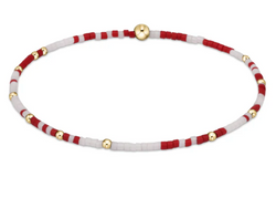 GAMEDAY HOPE UNWRITTEN  BRACELET - CRIMSON-WHITE