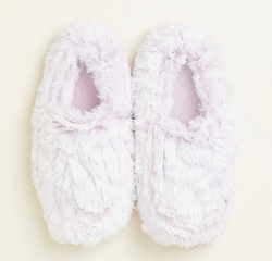 Marshmallow Lavender Slippers