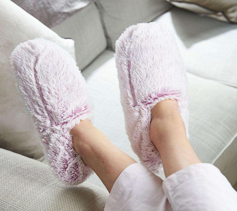 Marshmallow Lavender Slippers