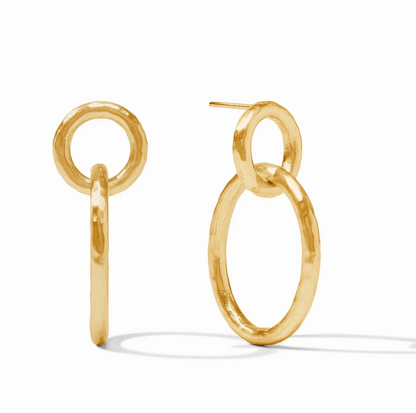 Catalina Link Earring-Gold