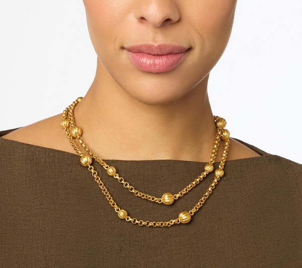 Cirque Station Necklace-Gold