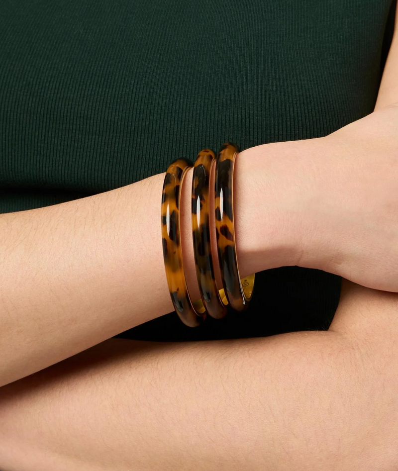 Madison Statement Bangle-Tortoiseshell