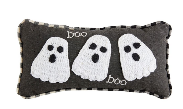 Boo Mini Halloween Pillow