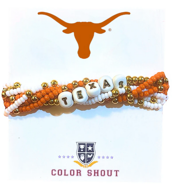 University of Texas "Lucky 7" Bracelet