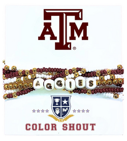 Texas A&M University "Lucky 7" Bracelet