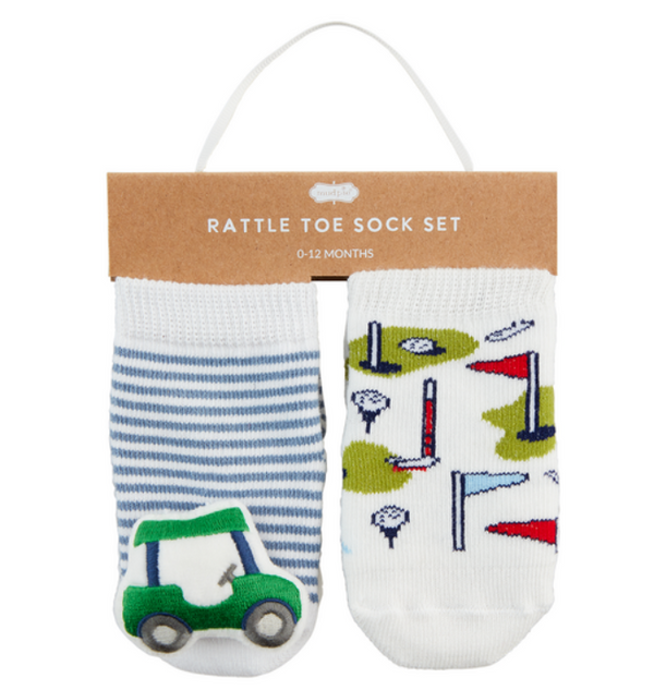 Golf Cart Rattle Toe Sock