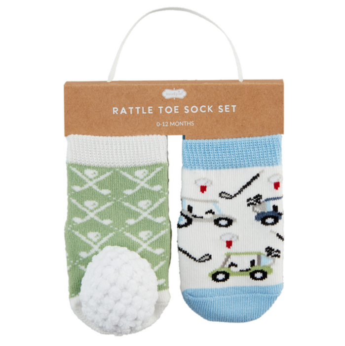 Golf Ball Rattle Toe Sock