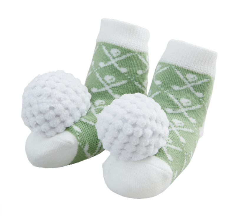 Golf Ball Rattle Toe Sock