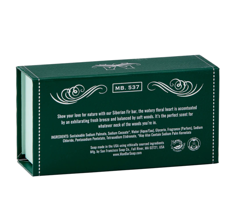 SFS Man Bar 10oz - Siberian Fir