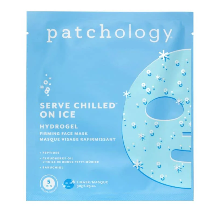 Serve Chilled On Ice Firming Hydrogel Facial Mask