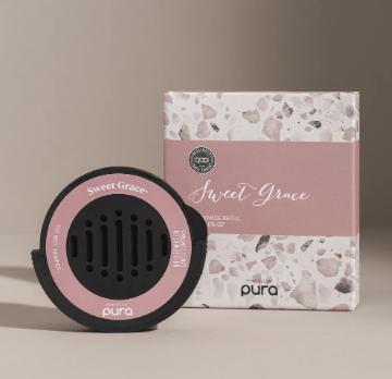 PURA + Bridgewater Car Diffuser Set with Sweet Grace