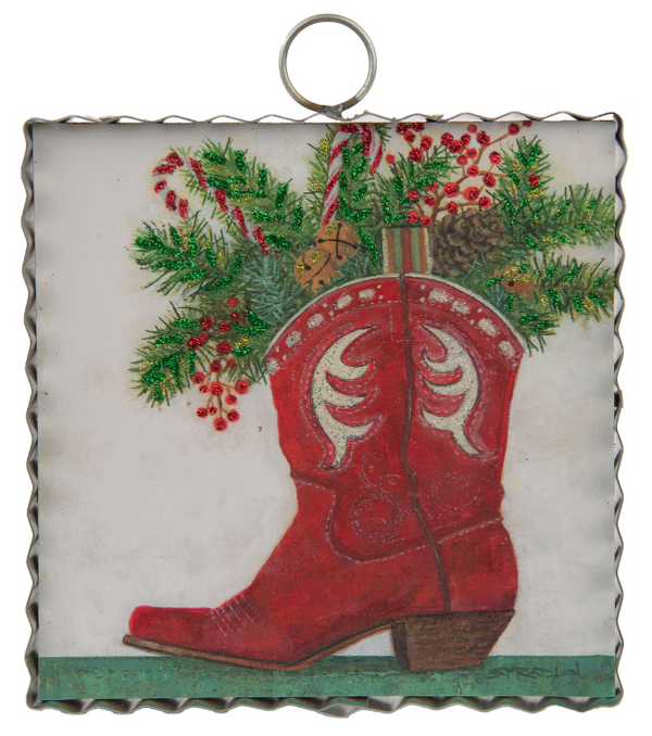 Mini Gallery Retro Cowboy Boot