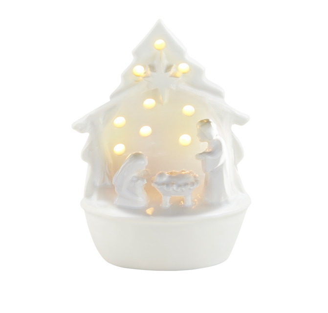 Light Up Nativity Sitter