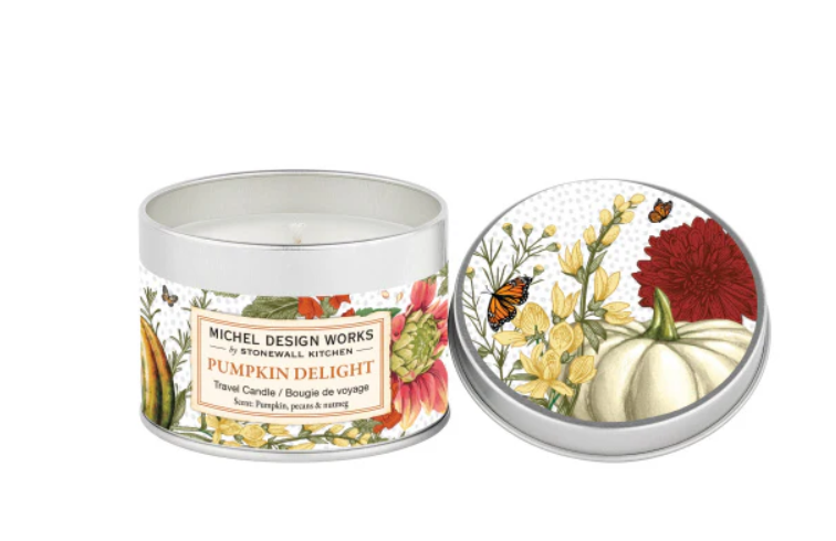 Pumpkin Delight Travel Candle